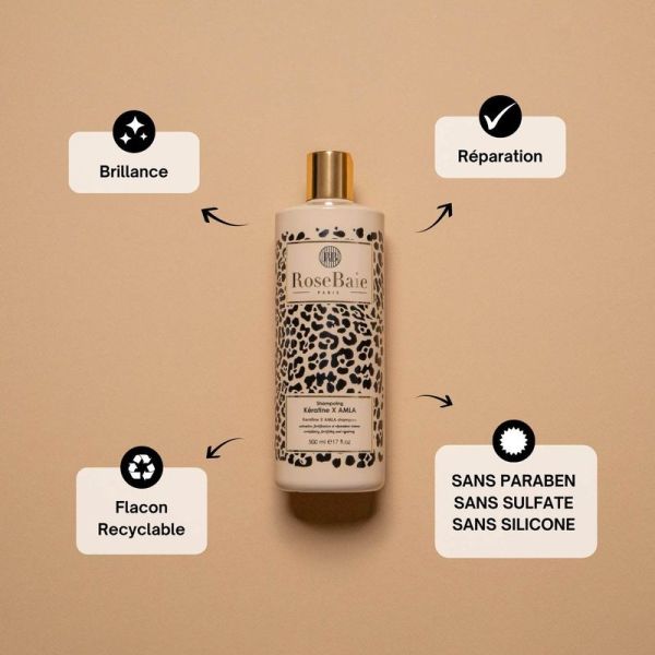 Shampoing Premium Amla Brillance & Gainage - 500ml