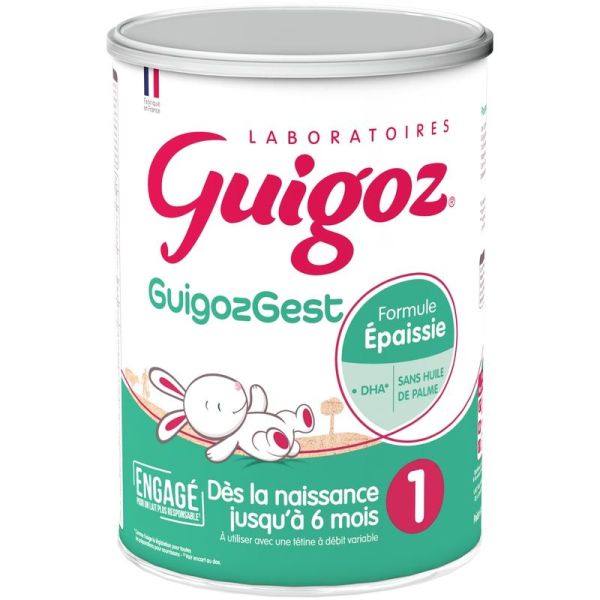 GuigozGest Lait 1er âge formule épaissie - 780g