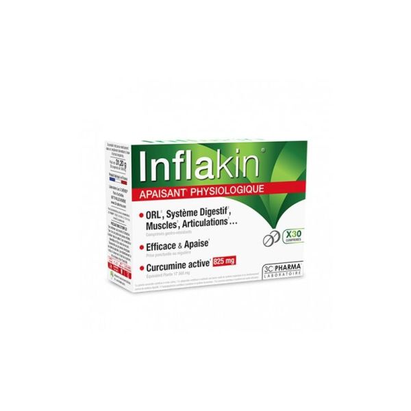 3C PHARMA Inflakin® - 30 comprimés