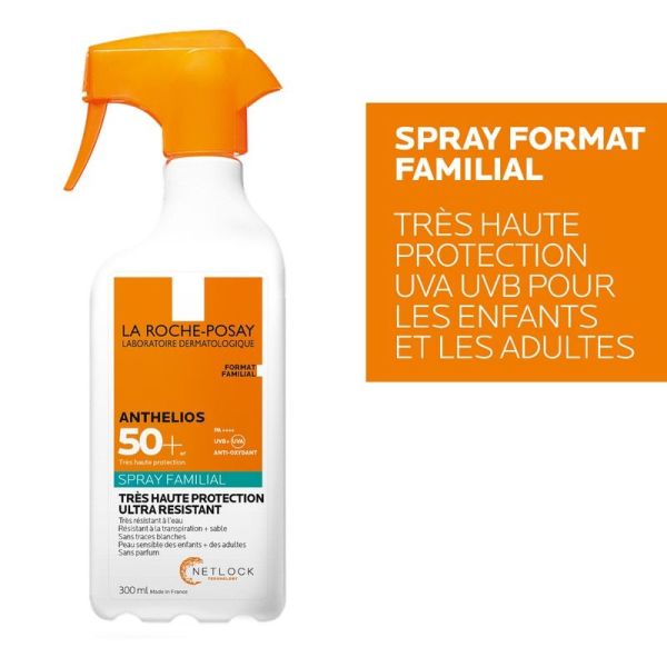 Spray Solaire Très Haute Protection SPF50+ - 300ml