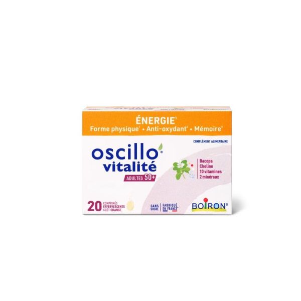 Oscillo Vitalité 50+ - 20 comprimés
