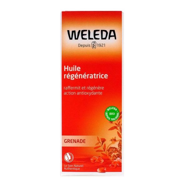 Weleda Huile Régénératrice à la Grenade avec Pompe - 100 ml