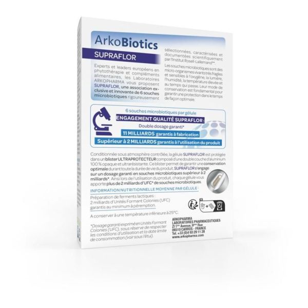 Supraflor® Arkobiotics® - 30 gélules