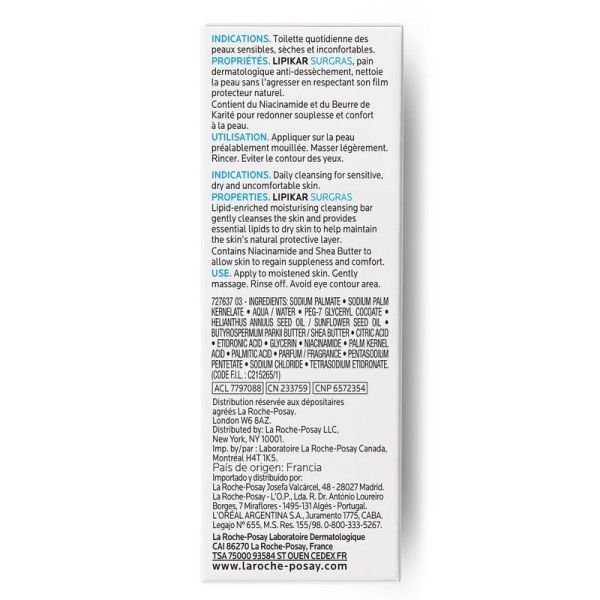 Lipikar Pain Surgras - 150g