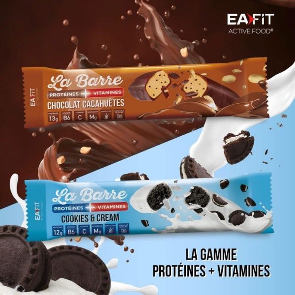 Barre protéines + vitamines - 49G