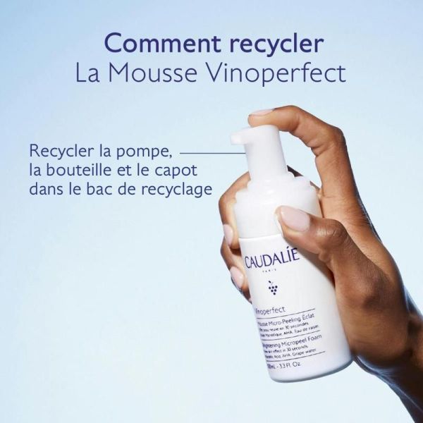 Vinoperfect Mousse Micro-Peeling Éclat aux AHAs - 100ml