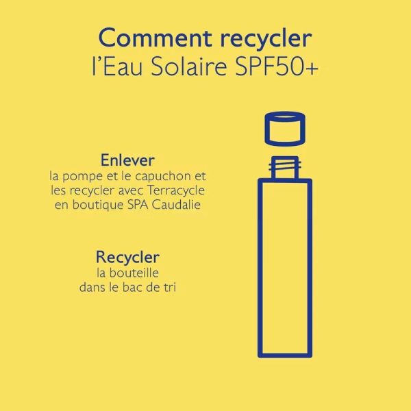 Eau Solaire Très Haute Protection SPF50+ Vinosun Protect - 150 ml