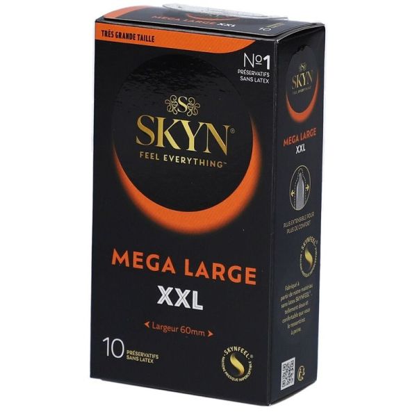 Skyn Mega Large Préservatifs XXL - 10 unités