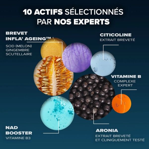 Santé Longévité Capital Cérébral - 60 gélules