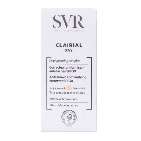 SVR Clairial Day Correcteur Uniformisant Anti-Taches SPF30 - 30 ml