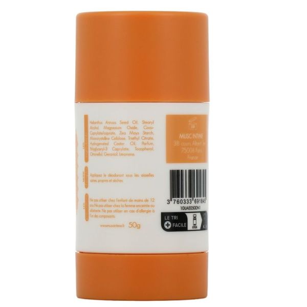 Musc Intime Déodorant solide Musc Blanc - 50g