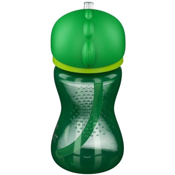Tasse à Paille Courbée Verte - 300ml