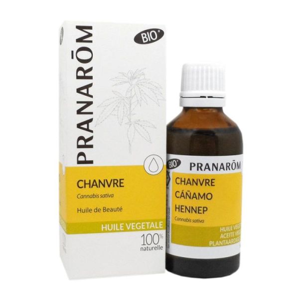 Huile Végétale Chanvre Bio - 50ml