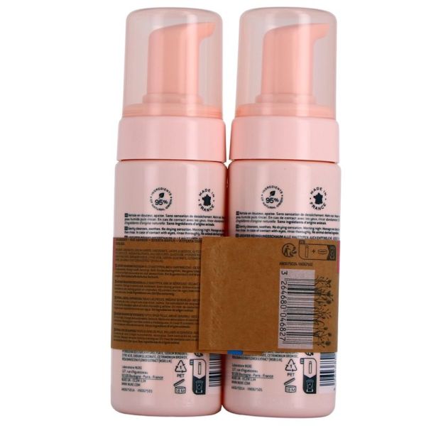 Duo Mousse Aérienne Nettoyante Very Rose - 2 x 150 ml