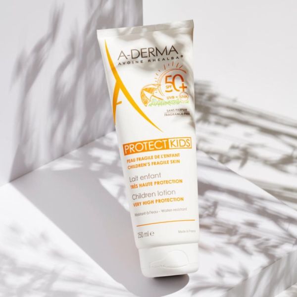 A-DERMA PROTECT KIDS Lait solaire enfant SPF50+ - 250ml