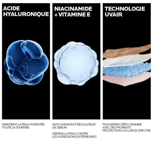 ANTHELIOS UVAIR - SPF50+ Sérum Solaire Visage - Teinte Foncée