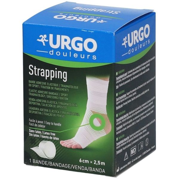 Strapping bande adhésive - 2,5 m x 6 cm