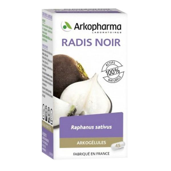 Arkopharma Arkogélules Radis Noir Bio - 40 Gélules