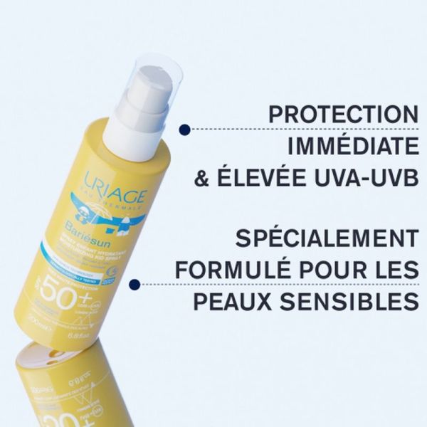 Protections solaires enfant - Spray enfant hydratant SPF50+ - 200 mL
