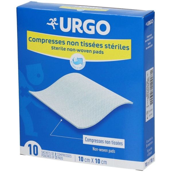 Compresses Stériles Non Tissées - 10 cm x 10 cm