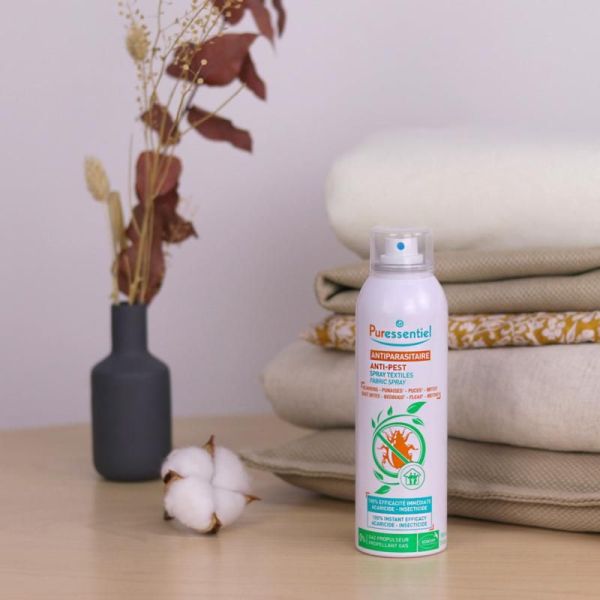 Assainissant Spray Textiles Antiparasitaire - 150 ml