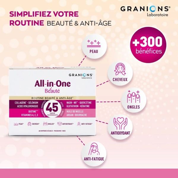 All In One - Beauté et Anti-Âge - 60 comprimés