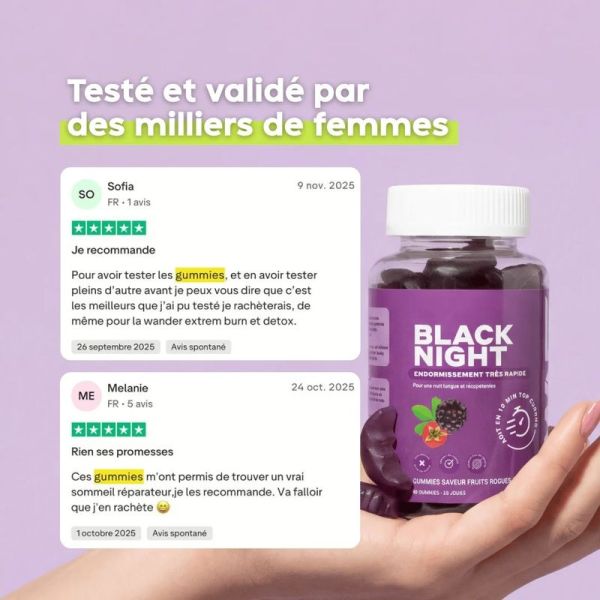 black night - 15 Jours