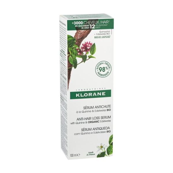 Quinine Sérum à la Quinine & Edelweiss BIO - 100ml