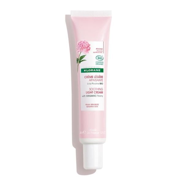 Pivoine Crème Légère Apaisante - 40ml
