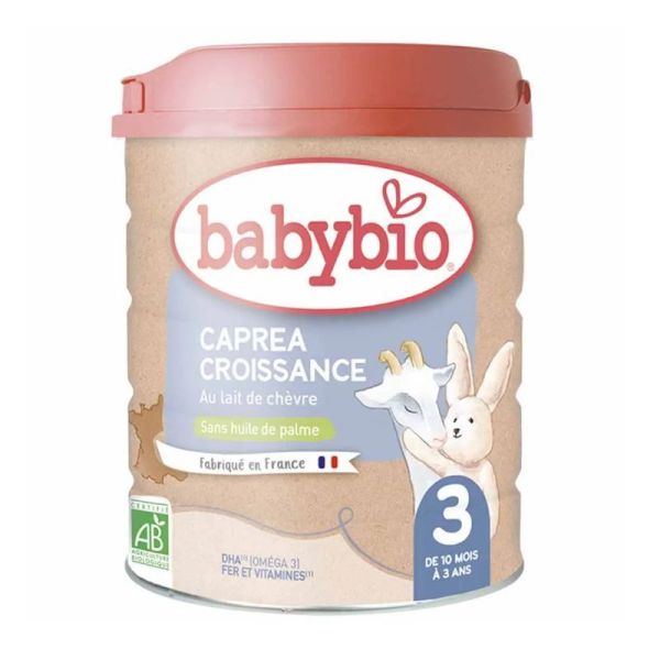 Babybio - Laits Infantiles Caprea 3 Croissance - Au lait de chèvre - 800g