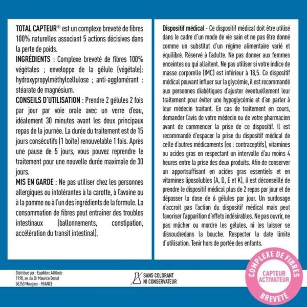 Total Capteur - 60 gélules