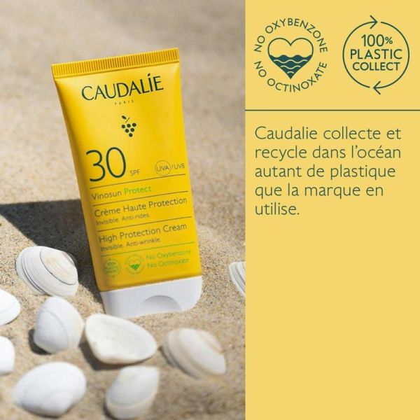 Vinosun Protect Crème Solaire Haute Protection SPF30