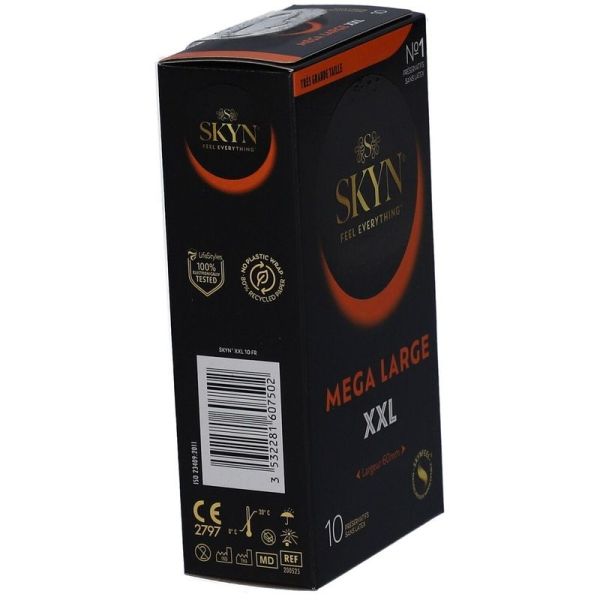 Skyn Mega Large Préservatifs XXL - 10 unités