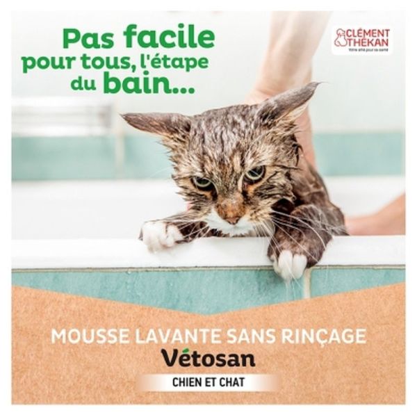 Vetosan Mousse Lavante sans Rinçage - 150ml