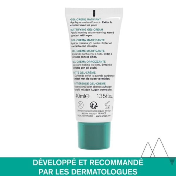 HYSÉAC Mat - Gel-crème matifiant - 40 mL