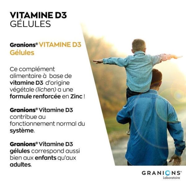Vitamine D3 végétale - 60g