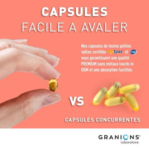 Oméga 3 1000 mg - 60 capsules molles