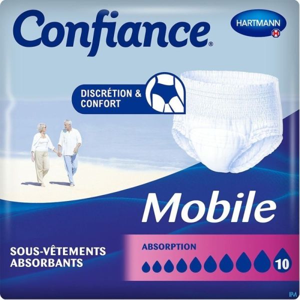 Confiance Mobile Slip Absorbant - XL - 14 unités