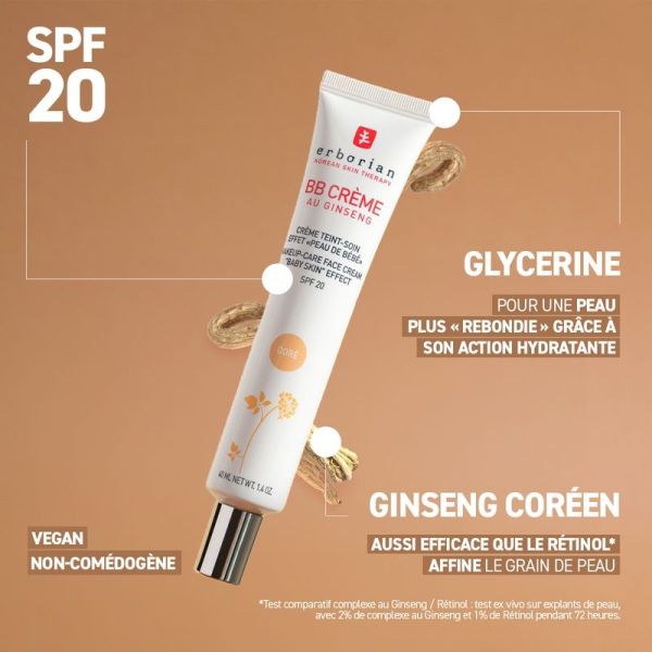 BB Crème au Ginseng - Nude - 40ml