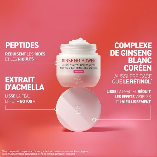 Ginseng Power Crème Lissante - 50 ml