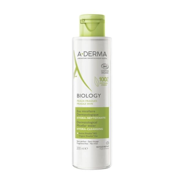 BIOLOGY Eau micellaire dermatologique hydra-nettoyante - 200ml