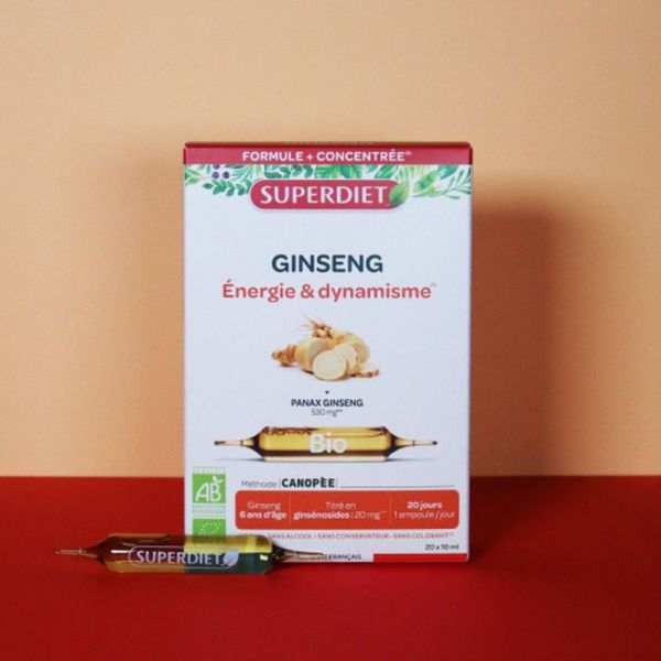 Ginseng Panax Bio - 20 ampoules