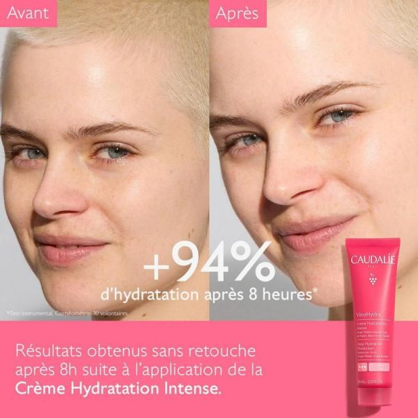 VinoHydra Crème Hydratation Intense à l'Acide Hyaluronique & Beurre de Karité