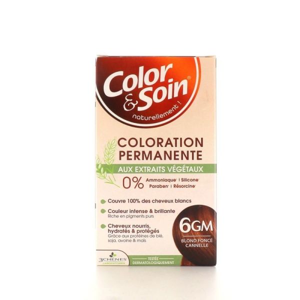 Color et Soin Coloration Permanente - 60 ml + 60 ml + 15 ml