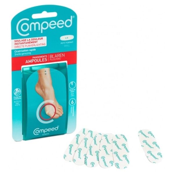 Pansements Ampoules Petit Format - 6 unités
