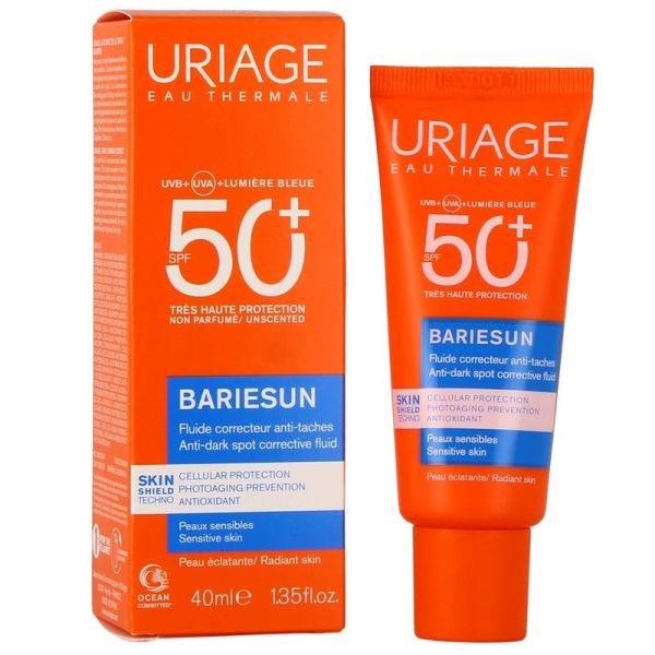 Fluide Solaire Correcteur Anti-Taches SPF50+ BARIÉSUN - 40 ml