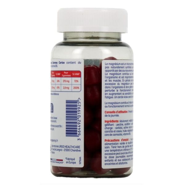 Magnesium Cerise Gomme - 45 gommes