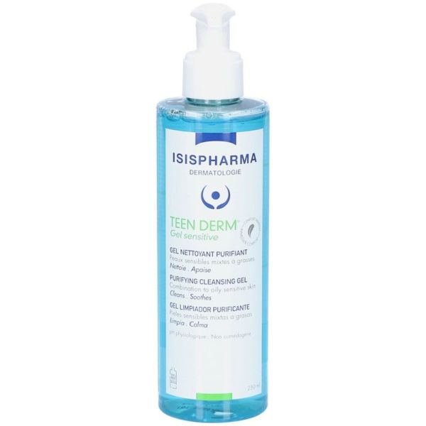 Teen Derm Gel Nettoyant Purifiant - 250ml