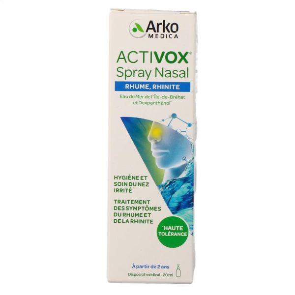 Activox Spray Nasal Rhume Rhinite - 20 ml