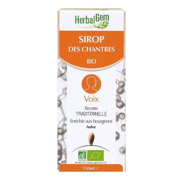 HerbalGem Sirop des Chantres Bio - 150 ml